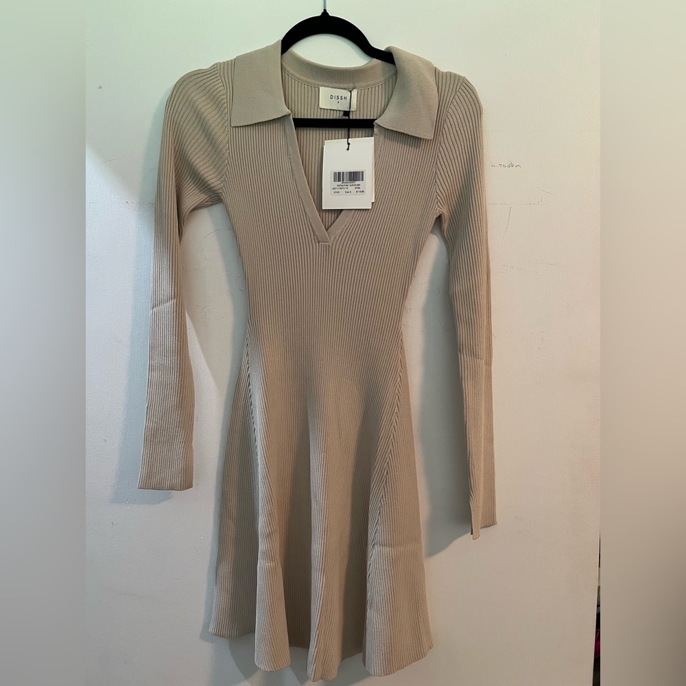 DISSH NWT Fenton stone mini dress